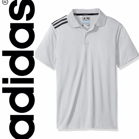 adidas Other - Adidas Climacool 3 Stripes Polo